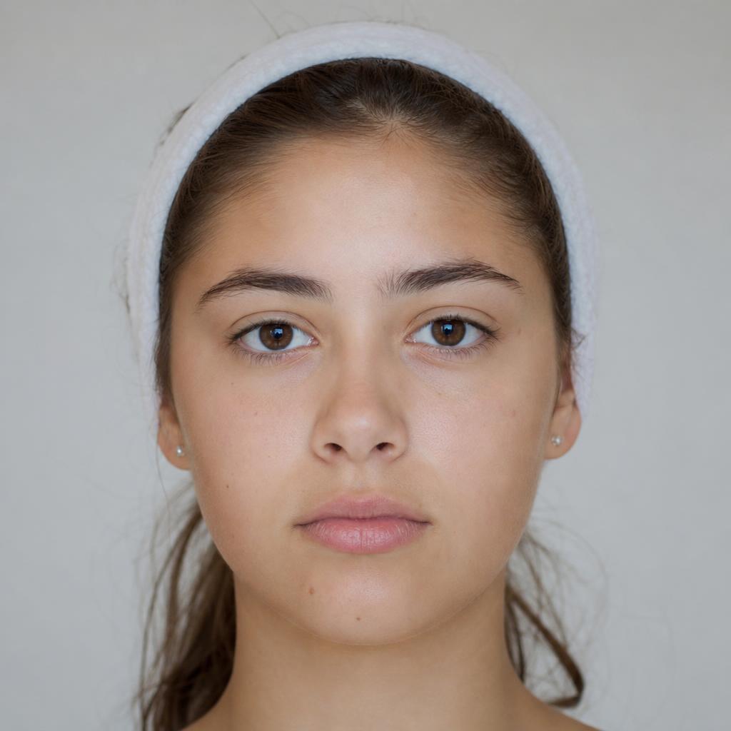Teenage skin after acne treatment — clearer, smoother complexion